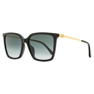 Jimmy Choo Square Sunglasses Totta /G 8079O Black/Gold 56mm